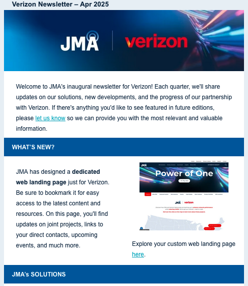 Q1 2025 - Verizon Newsletter